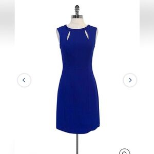 Trina Turk Royal Blue Fitted Dress